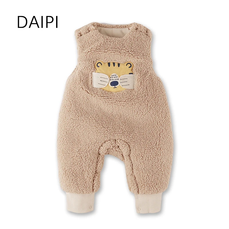 

Girls Baby Boy Cute Overalls Child Cotton Pants Infant Jumpsuit Children's Clothing Kids Overalls 2022 Winter Warm Girls Outfits