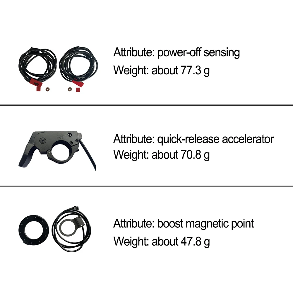 

Electric Bicycle MTB Scooter 22A Controller Suite Used For 500W LED Meter LED Instrument S800 No.2 Protocol Power-Off Sensor