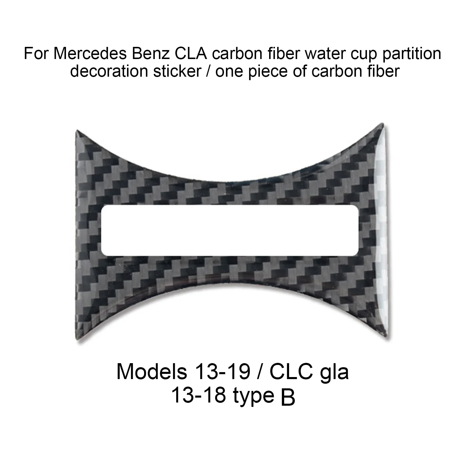 

Для Benz A GLA CLA Class W176 X156 C117 2014 2015 2016 Mercedes, отделка из углеродного волокна