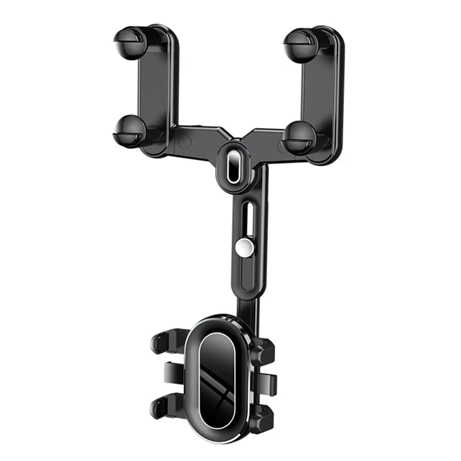 Multifunctional Car Phone Bracket with Drinks Holder Car Cup Holder with Attachable Tray 360° Adjustable Car Food Eating Tray