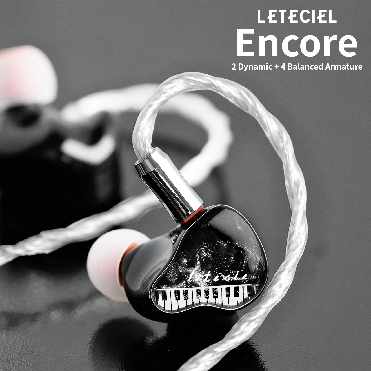 Фото Проводные внутриканальные наушники LETECIEL ENCORE (2DD+4BA) - Hi-Fi звук второго измерения/вокальный звук №3