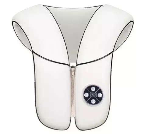 

Массажер HANRIVER Электрический для шеи и плеч, накидка для массажа шейного отдела спины, поясницы, забота о здоровье, 4 насадки