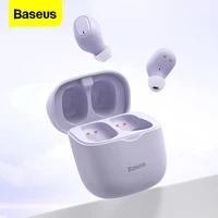 baseus w12 bluetooth earphone tws wireless bluetooth 5 1 headphone true wireless headset waterproof mic earbuds for iphone