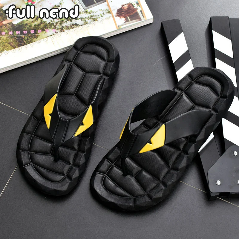 

2023 New Hot Sell Summer Men Monster Slippers Beach Flip-flops Fashion Sandals Mens Casual Shoes Outdoor Men Flip Flops Footwear
