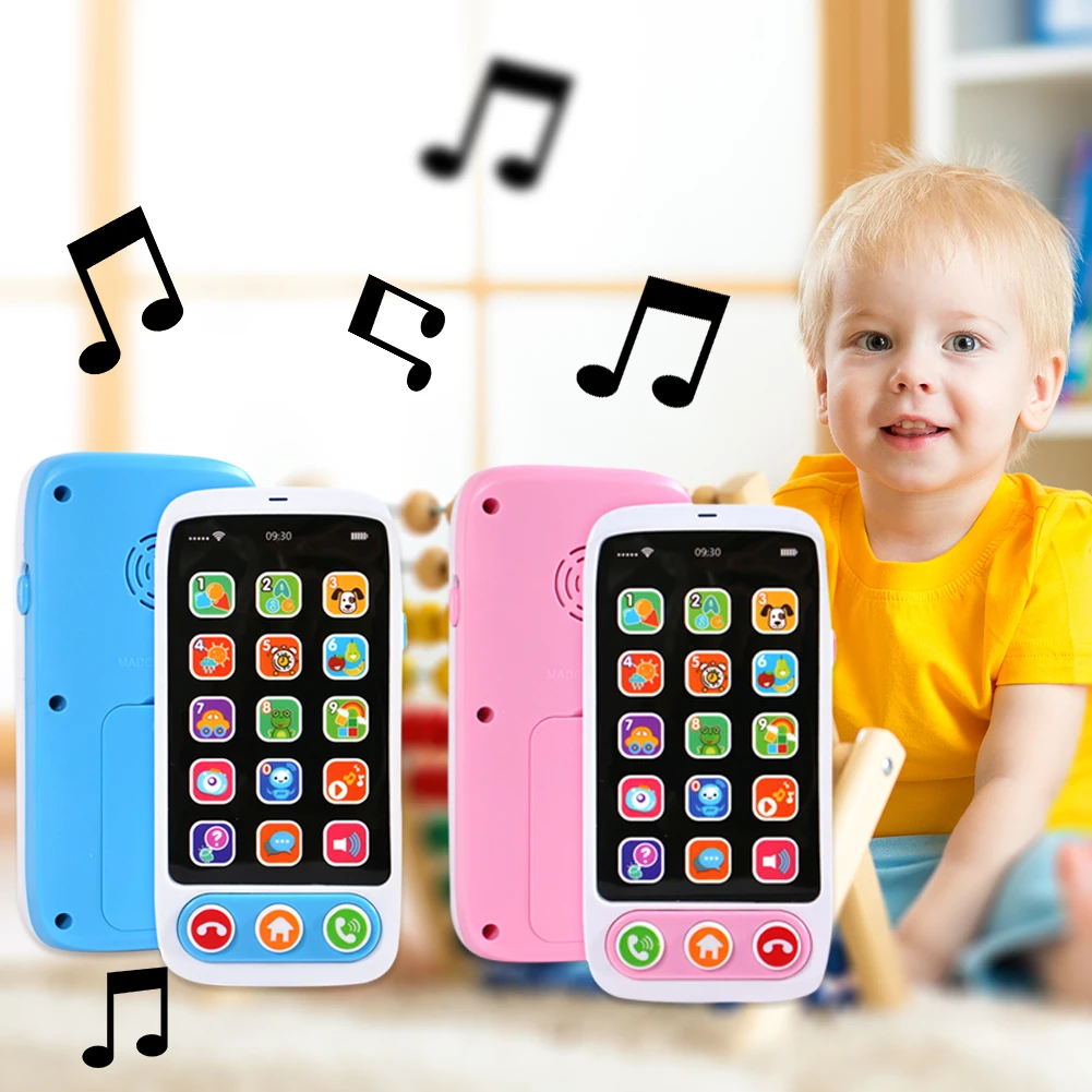 Детская игрушка для телефона музыкальный звук светлый свет Детский