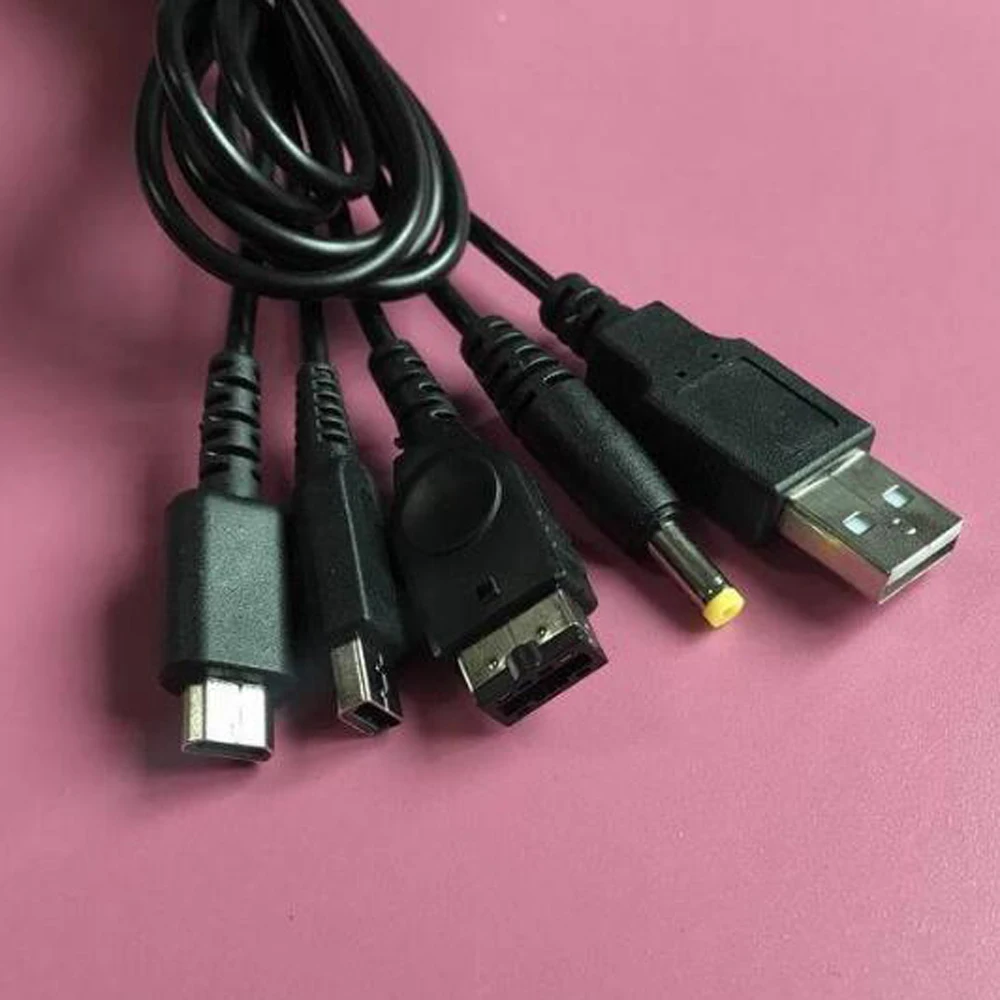 Универсальный портативный зарядный кабель для игровой консоли PSP2000/PSP3000/ND SL/ND