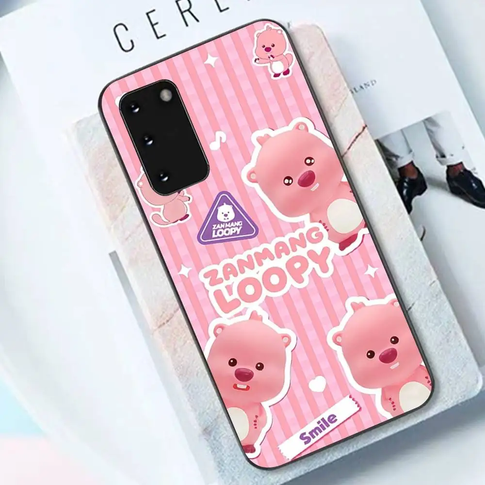 Фото Чехол для телефона Korea Zanmang L-Loopy для Samsung S 24 fe 25 Ultra plus 20 lite 21 30 22 23 24 22 Ultra 5G Fundas №4