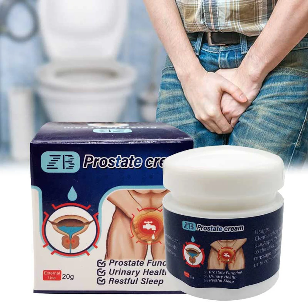 

Male Prostate Care Cream Urethritis Recovery Kidney Deficiency Men Kidney Deficiency Ointment Men Body Care 20g Breathable Safe