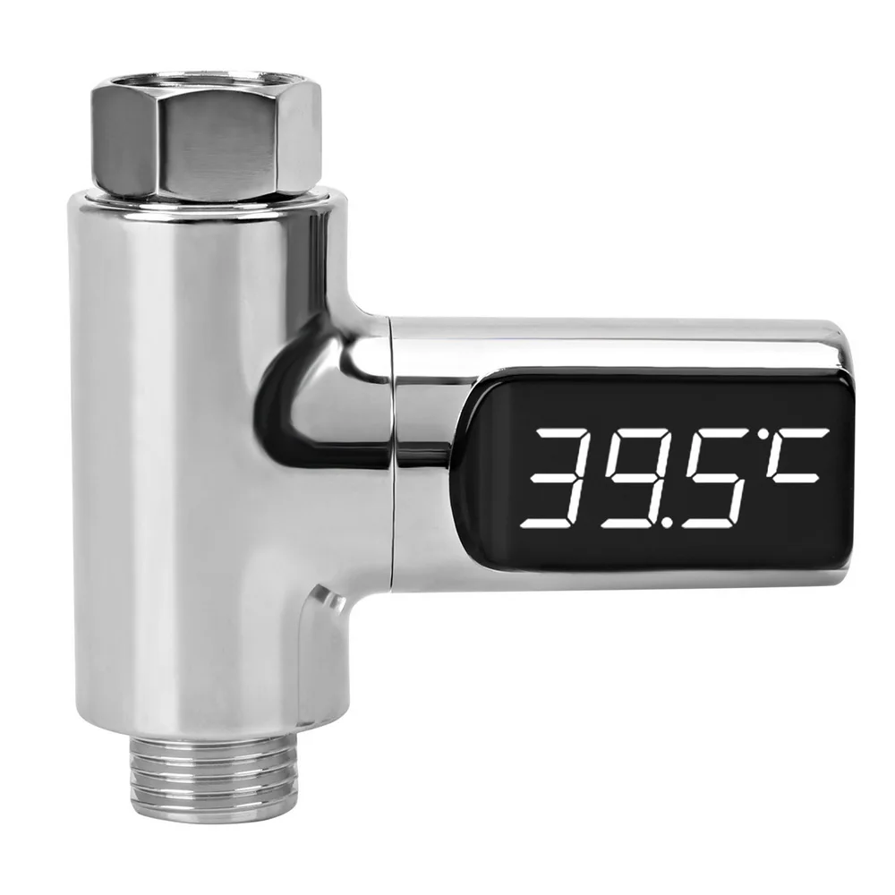 

DIYWORK for Home Shower Bathroom Water Temperature Meter Monitor For Baby Care Temperature Detector LCD Digital