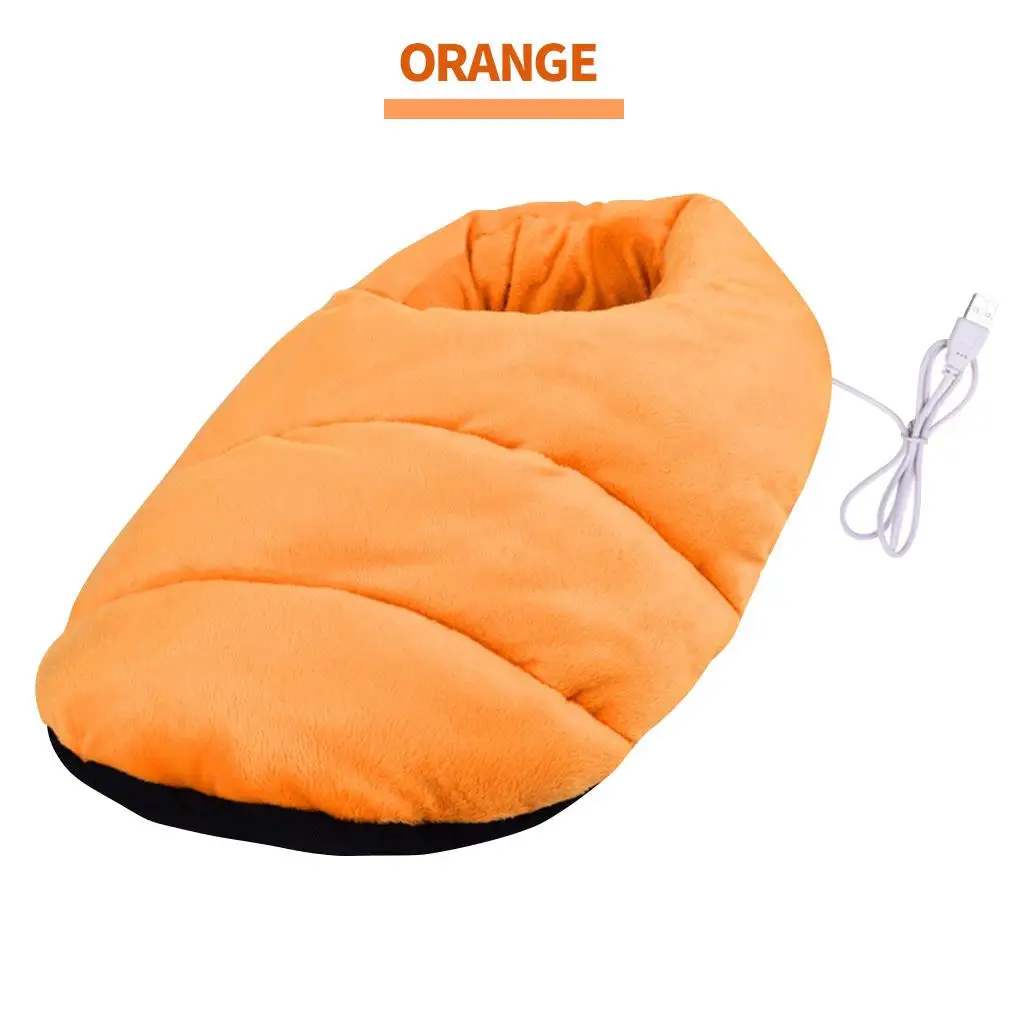 

1pc Winter Foot Warmer Heated Plug Type Electric Warm Foot Warmer Heats Warmer Cushion Thermal Foot Shoes Home Office Supplies