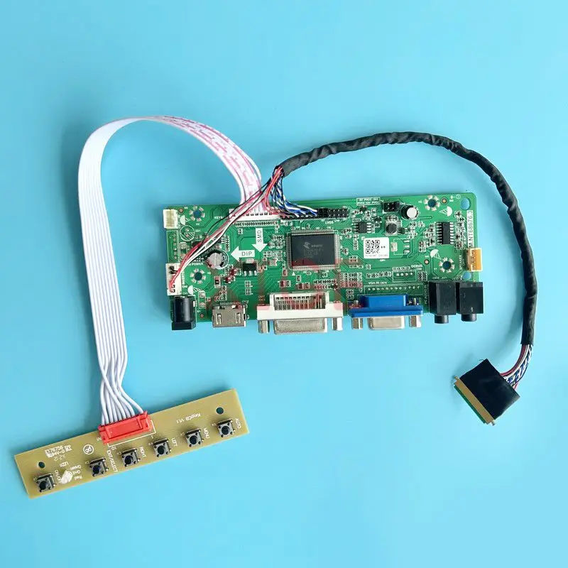 

Driver Controller Board Fit LTN140AT20 LTN140AT21 HDMI-Compatible Kit DIY 1366*768 DVI VGA Audio 14" 40-Pin LVDS Laptop Monitor