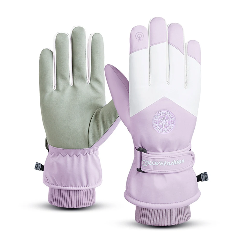 

Winter Ski Touch Screen Gloves Warm Snowboard Gloves Winter Gloves Windproof Waterproof Snow Gloves For Outdoor Camping Hiking