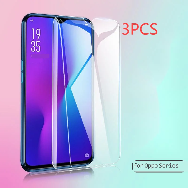 

3 шт. для oppo закаленная пленка для reno6 5 4 r17pro R15 r11s r9s подходит для a92 K9 фотопленка для a7x