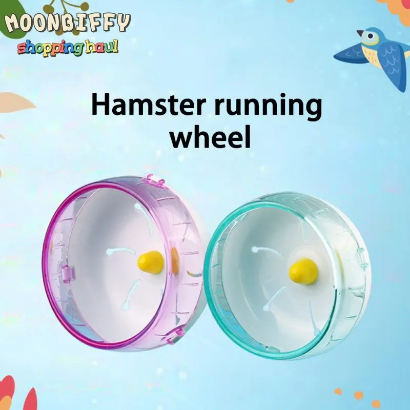 

Sports Accessories For Small Animal Pet Toy Silent Hamster Exercise Wheel Quiet Spinner Guinea Pig Running Round Wheels Cage