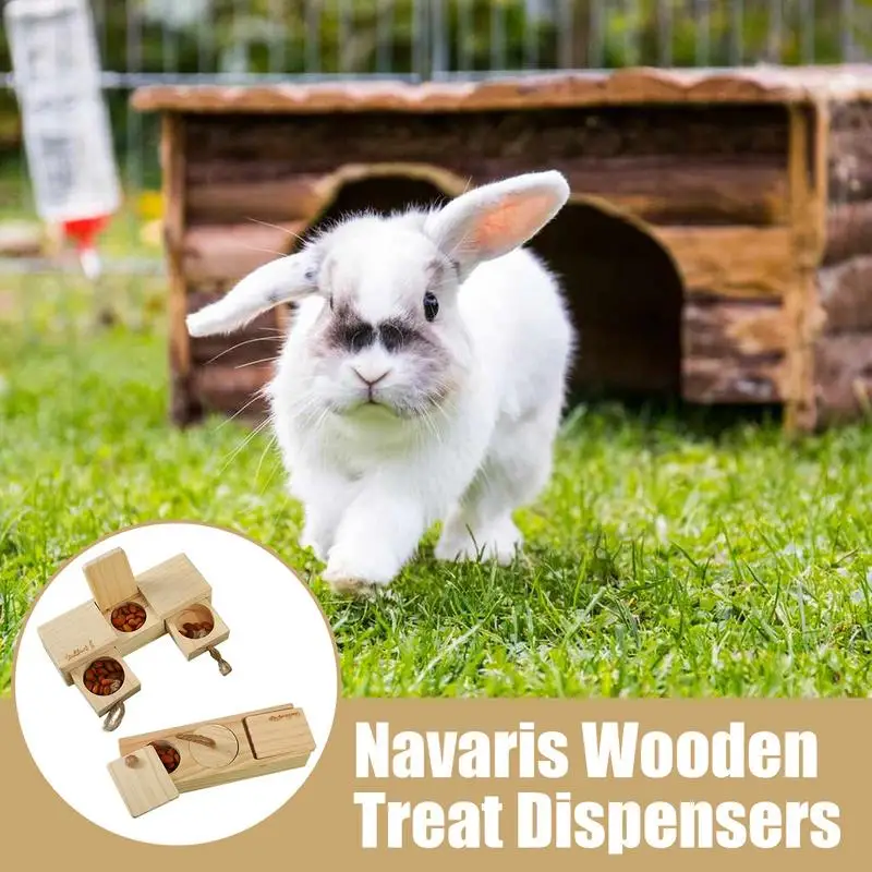 2 шт. деревянные свинки для кроликов