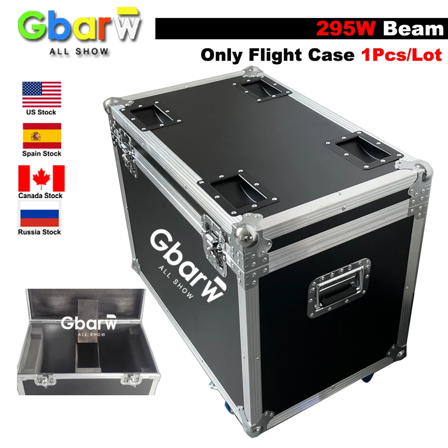 

No Tax 295W Beam Moving Head Light Only Flight Case Special For Ballroom Stage Strong Beam Good Effect Suitable For Party Disco
