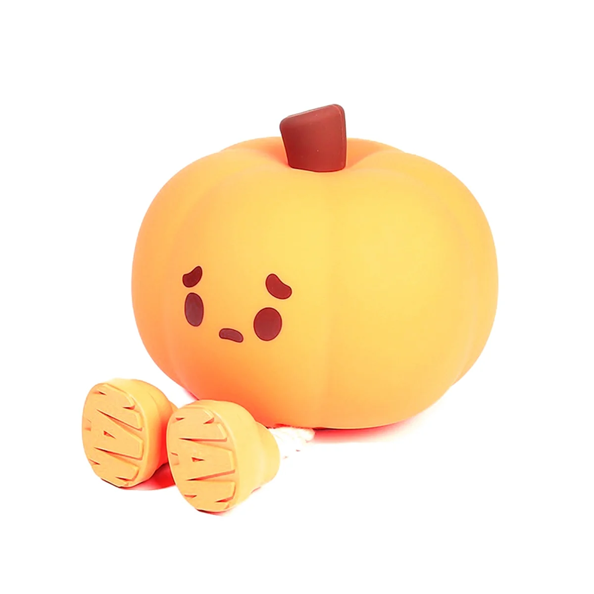 Ночник милая лампа с сенсорным датчиком тыквы Рождественский ночник силиконовая