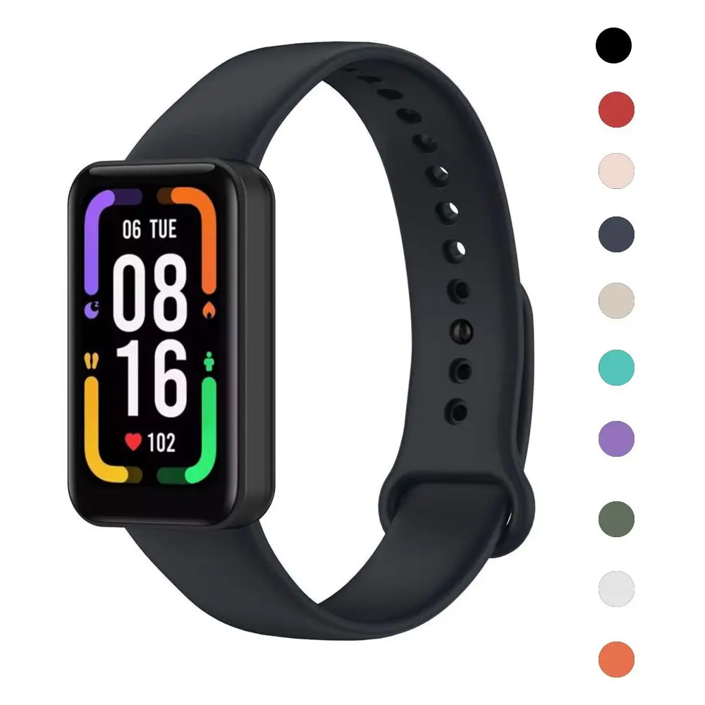 

Ремешок сменный силиконовый для Xiaomi Redmi Band Pro, силиконовый спортивный браслет для смарт-часов