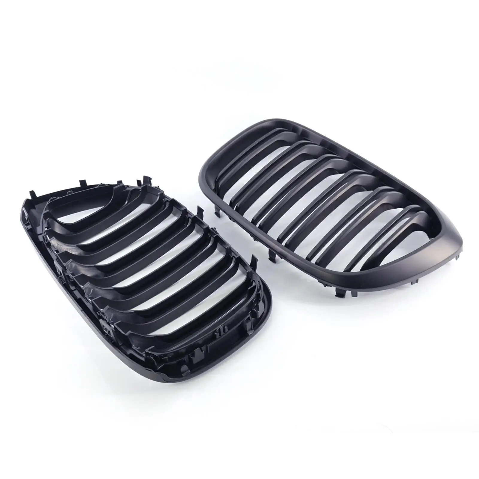 

2Pcs Car Front Kidney Grille Grill 51712462817 51712462818 ABS for X3 G01 x4 G02 2019- 2021 Accessories Durable