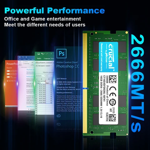 Память для ноутбука Memoria DDR4 8 ГБ/16 ГБ