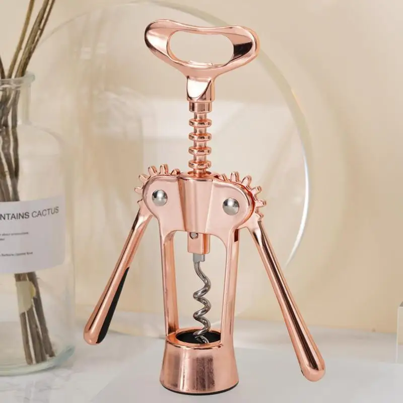 

1pc Steel Bottle Opener Waiter Bottle Pumps Corkscrews Tool Opener Out Red Wine Corkscrew Metal Cork L7p5