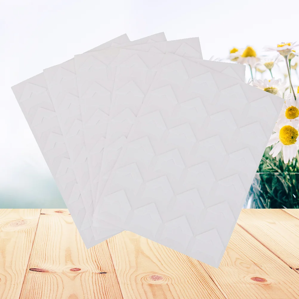 

Photo Corners Stickers Paper Corner Album Mounting Picture Adhesive Self Scrapbooking Diy Kraft Free Acid Scrapbook Brown Diary