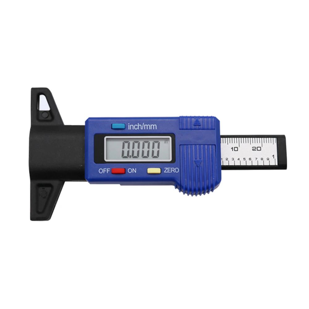 

Car Digital Display Tire Pattern Depth Gauge Car Tire Wear Detection Measurement Tool Depth Caliper