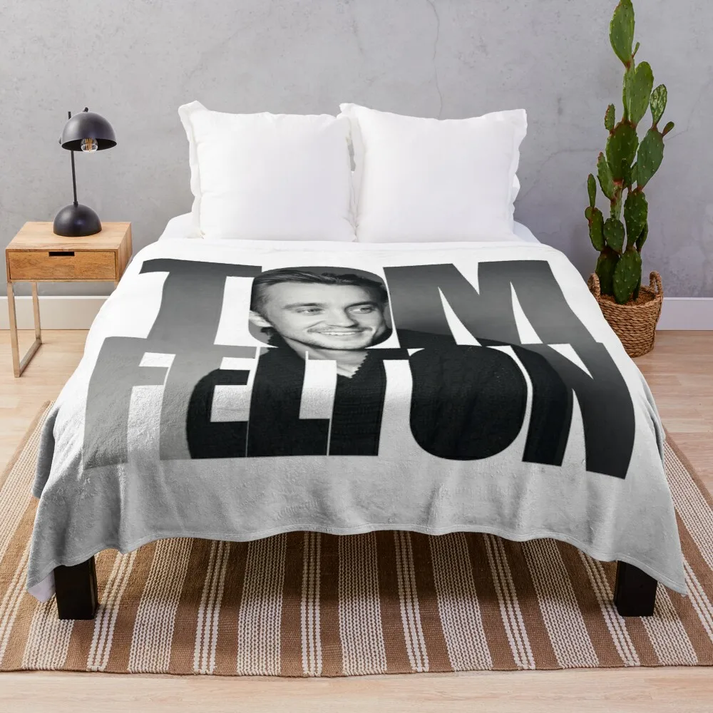 

Tom Felton Throw Blanket soft big blanket luxury st blanket