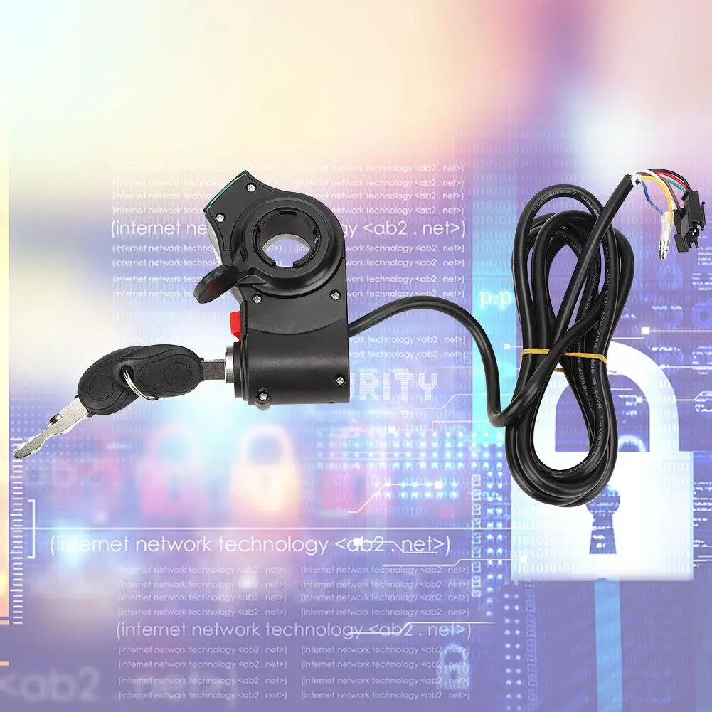 Электронный велосипед дроссельная заслонка с реле управления и блокировкой