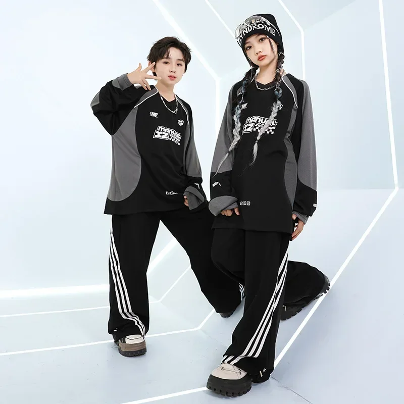Детская уличная одежда для мальчиков-подростков и девочек модная спортивная