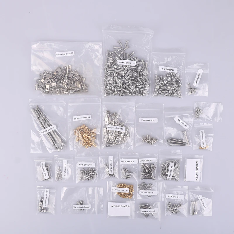 

Full Set Fasteners Kit for Milo-v1.5 3D Printer Machine DIY Project Fastener
