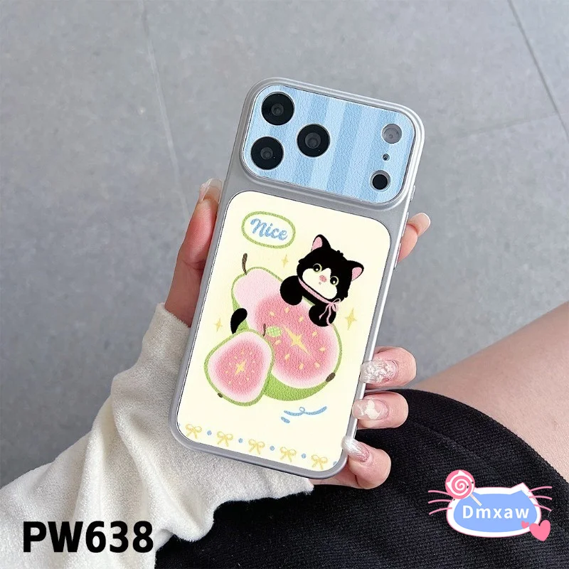 Фото Кожаные чехлы Guava Black Cat для Samsung Galaxy A57 A56 A55 A54 A53 A52 A52S A51 A50 A50S A30S A73 A72 A71, мягкий матовый чехол. №2