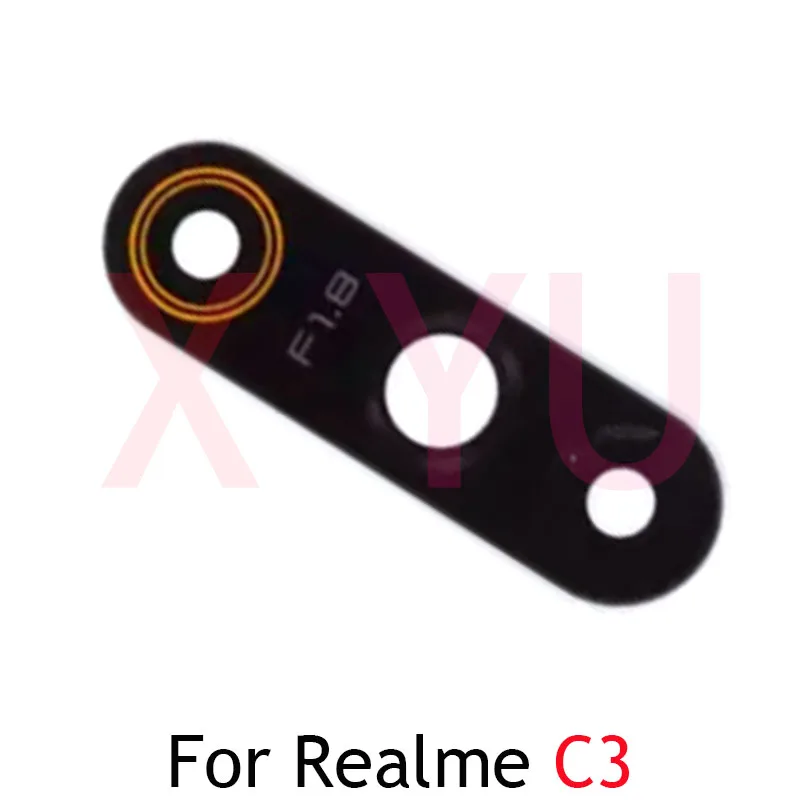 2 шт. для OPPO Realme C1 C2 C2S C3 C11 3 5 5S 6 Pro задняя камера стеклянный объектив с клеем