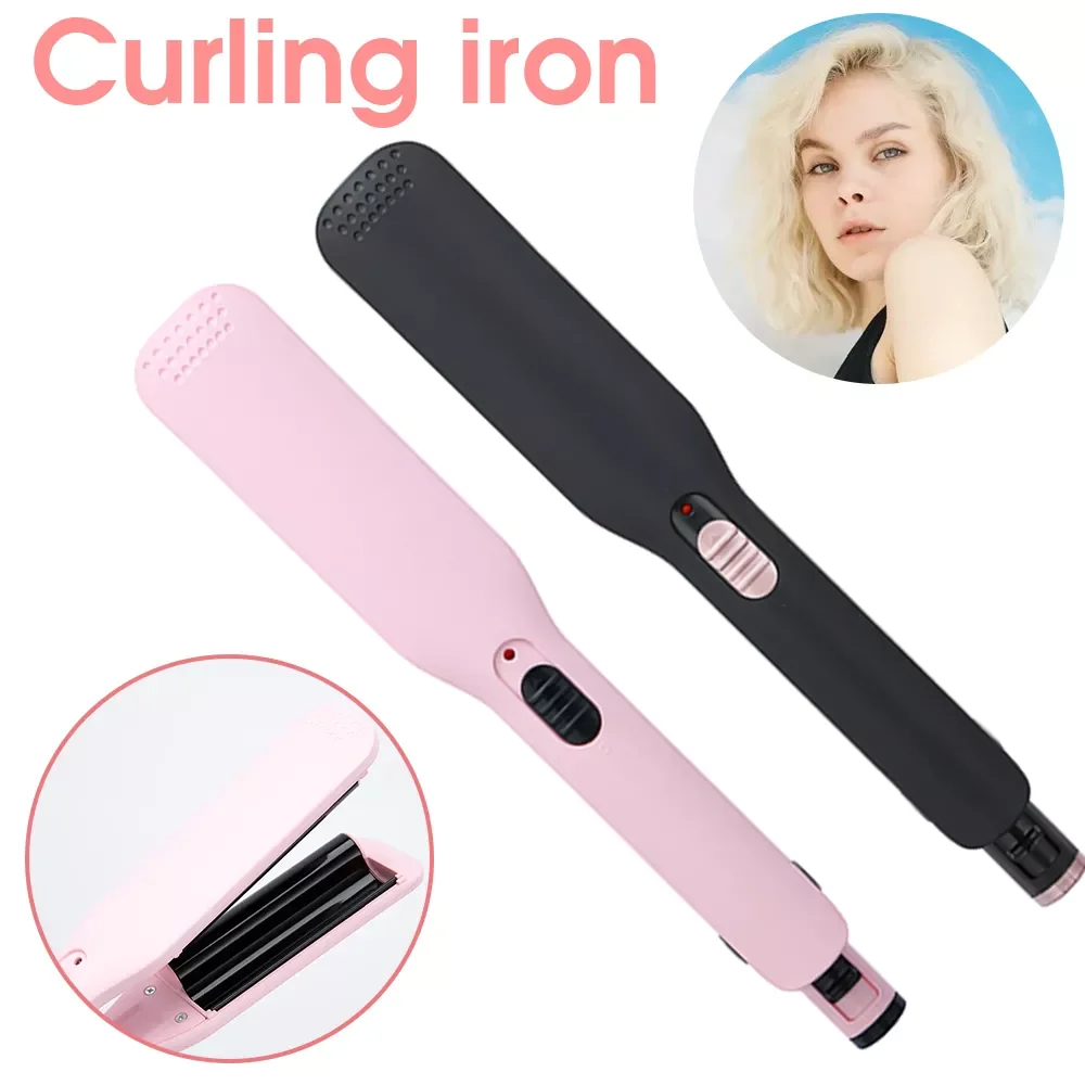 

NEW2023 Straightening Irons Fast Warm Up Thermal Performance Professional Heating Plate Hair Straightener Curling Corrugation