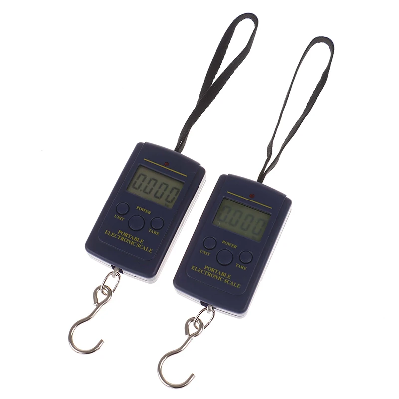 

Portable 40kg/10g Digital Scale Luggage Travel Weighting Steelyard Electronic Hang Hook Scale Hand Hold Scale Household Use 1PC