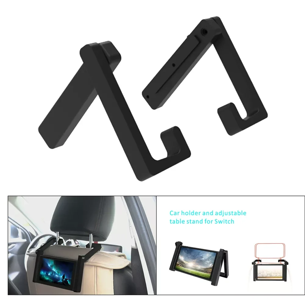 

Adjustable Car Headrest Holder Stand for Nintendo Switch Console Accessories Prevent Vibration Game Console Bracket
