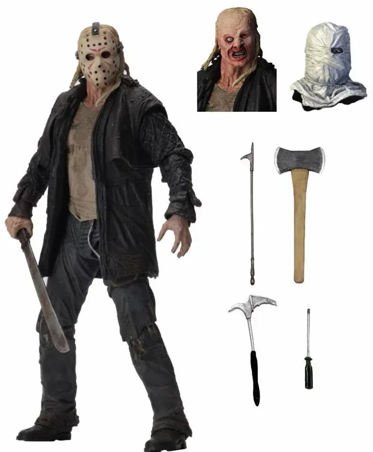 Фигурка NECA пятница 13-го числа игрушки Фредди Джейсон вурхи кровь потрясающая
