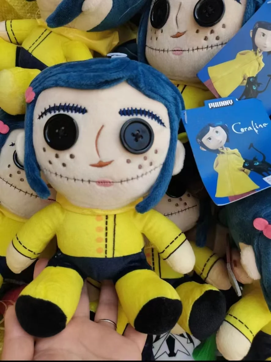 

Original Coraline & the Secret Door Movie Film Collection Plush Doll For Gift