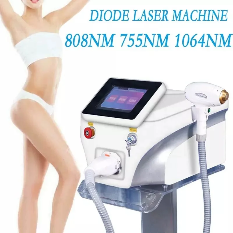 

Hot Sale 2000W 808nm Diode Laser Hair Removal Machine Crush Hair Follicles Non-invasive Treatment Salon Beauty Epilator