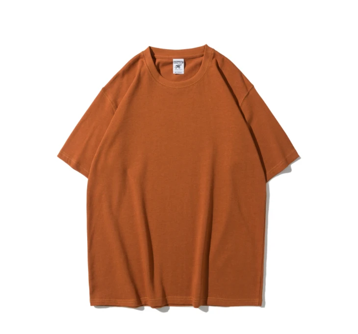 

new Summer Off shoulder short sleeve T-shirt ad shirt Men's Short Sleeved customized logo TEE36