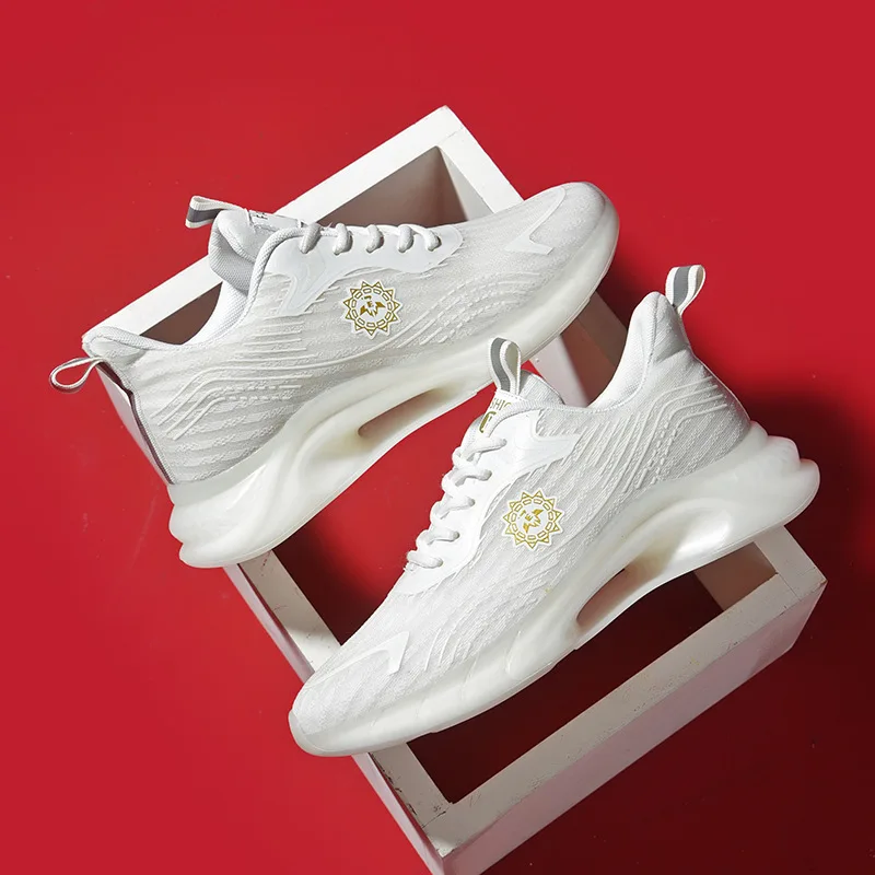 

2023 New Men's Sneaker Shoes Lightweight Lace Up Weave Sports Shoes Outdoor Casual Athletic Walking Running Zapatillas Hombre