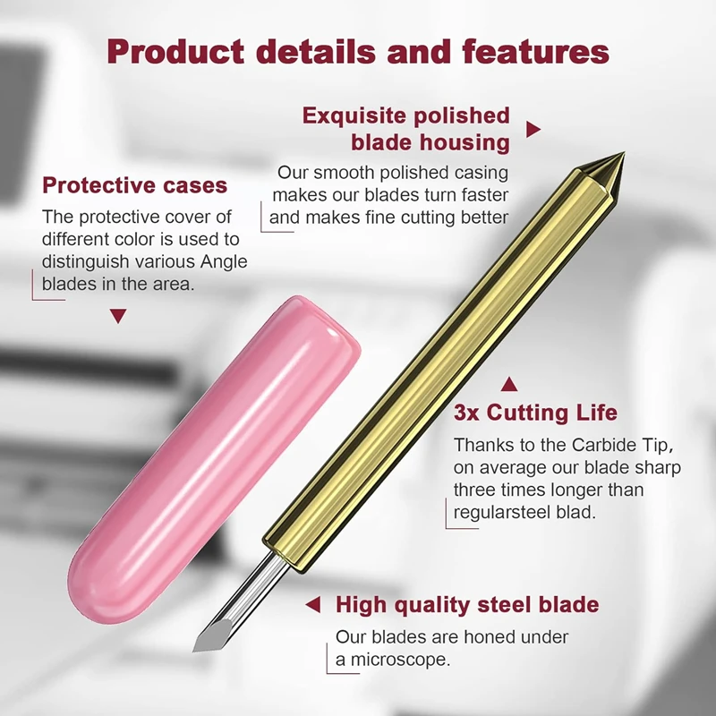 Сменные лезвия для глубокой резки совместимые с лезвием режущего станка Explore Air/Air