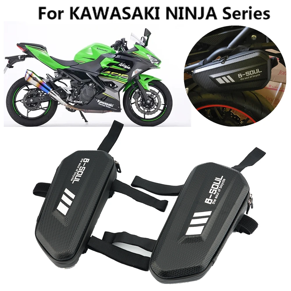 

Новинка для KAWASAKI NINJA Ninja NINJA 250 300 400 650 хит продаж модифицированный Твердый чехол для мотоцикла Водонепроницаемая треугольная Боковая Сумка
