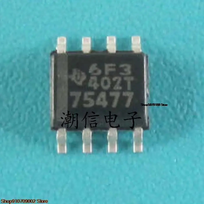 10 шт. SN75477DR 75477SOP-8 оригинальная новая фотография