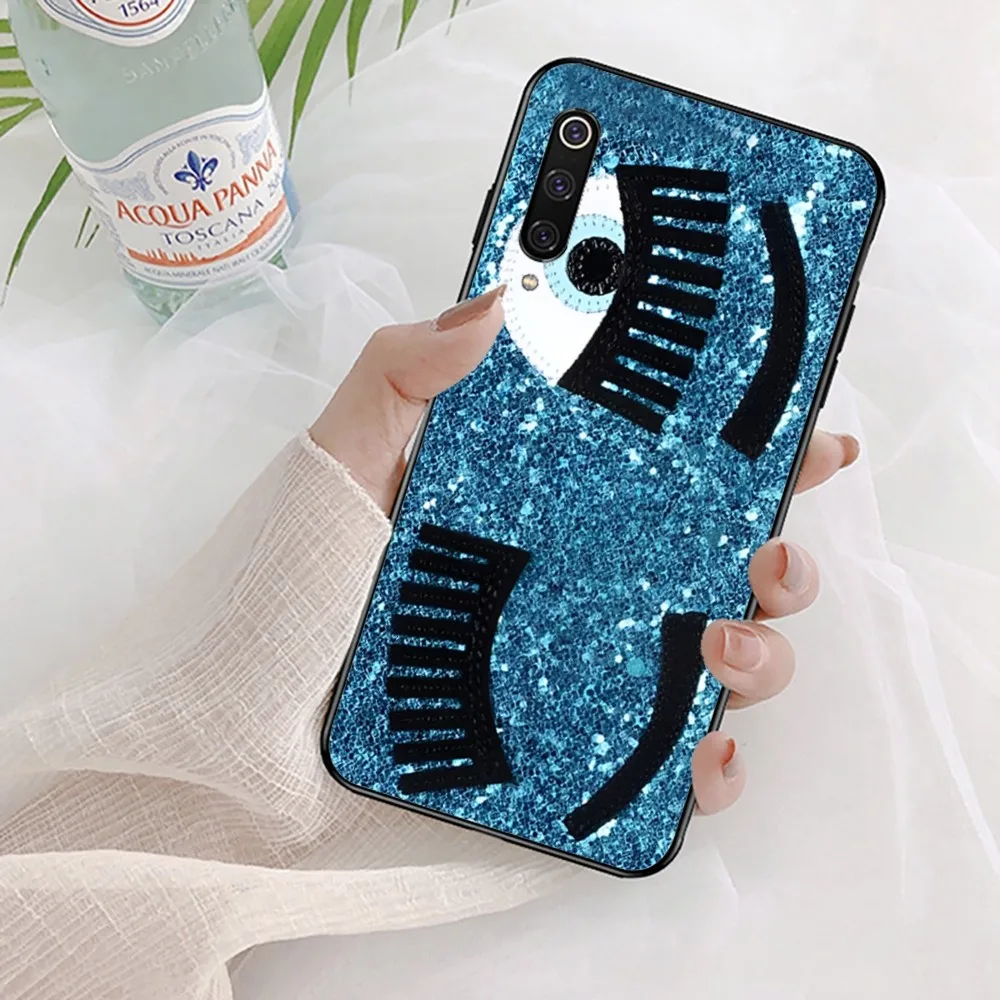 Hot Ferragnies Eyes Chiara Phone Case For Xiaomi Mi 5X 8 9 10 11 12 lite pro 10T PocoX3pro PocoM3 Note