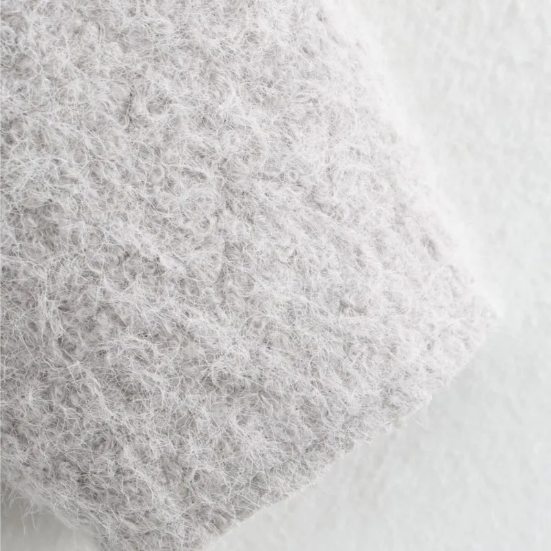 TRAF кардиган на шнуровке женский осенний модный с v-образным вырезом и длинными