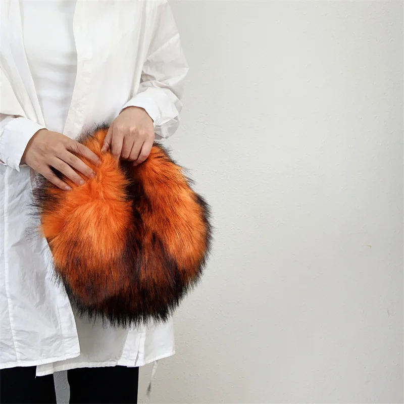 Ladies New Personality Fashion Sweet Cool Style Y2K Plush Spice Girl Punk  HandBag