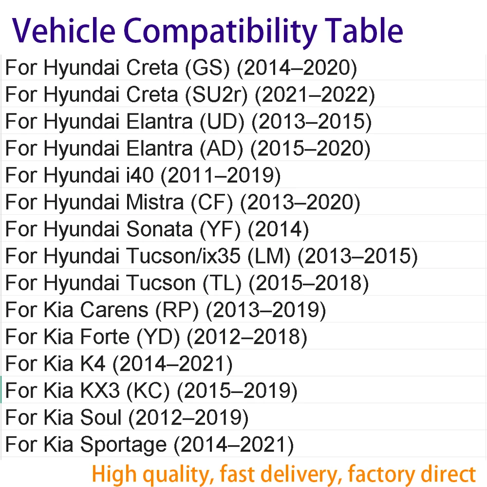 Фото Комплект шатунов для Hyundai KIA Creta Elantra i40 Mistra Sonata Tucson ix35 Carens Forte Soul 2.0T G4KF 2.0 L T l4 GAS 09-14 №2