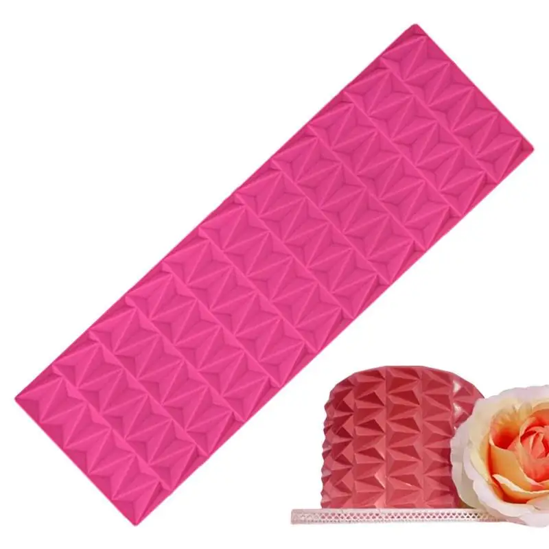 

Lace Silicone Mold Soft Lace Fondant Molds Silicone For DIY Silicone Cake Mold Craft Tools For Cake Decorating Sugar Cupcake