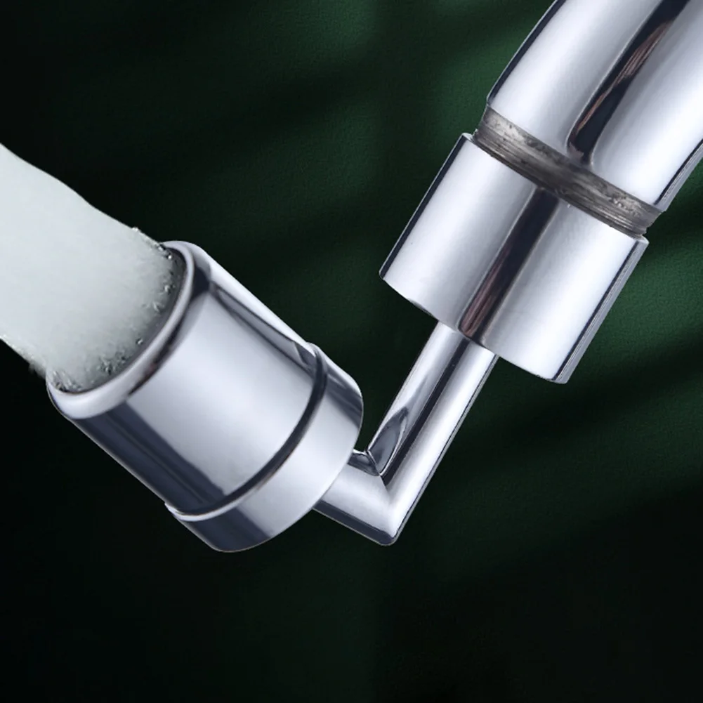 

Kitchen Faucets 720° Universal Faucet Rotatable Water Bubbler Anti-splash Rocker Arm Sprayer Saving Water Tap Nozzle Extender
